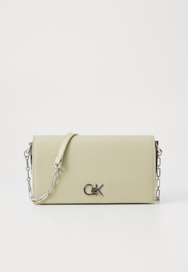 Calvin Klein CONVERTIBLE MINI BAG - Geantă crossbody - eucalyptus