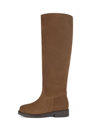 MR JONES MAXI - Overknee laarzen - caramel