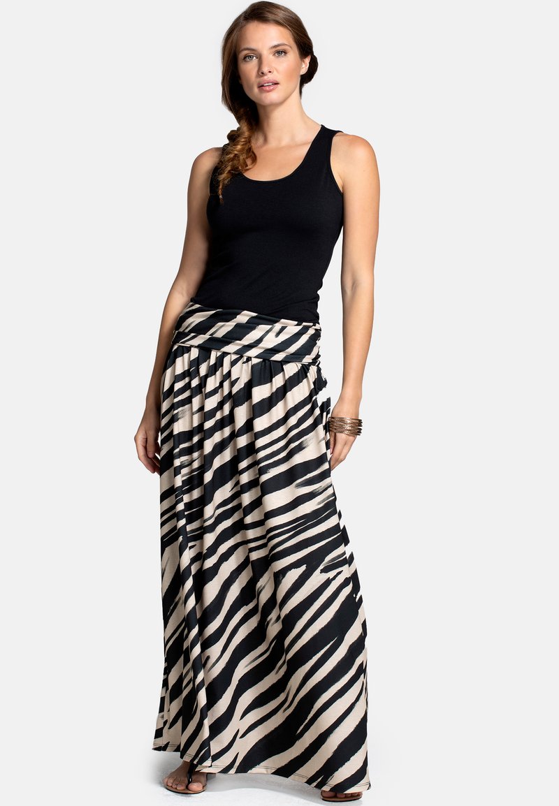 Damen Jeansröcke | HotSquash Maxirockanimal stripe/beige - RW77261 Damen Jeansröcke | HotSquash Maxirockanimal stripe/beige - RW77261