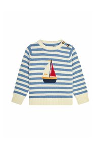 JoJo Maman Bébé NAUTICAL - REGULAR FIT - Džemperis - blue