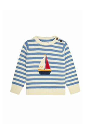 JoJo Maman Bébé NAUTICAL - REGULAR FIT - Džemperis - blue