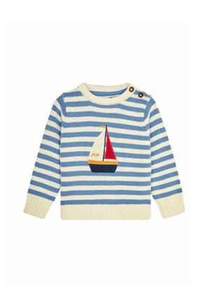 JoJo Maman Bébé NAUTICAL - REGULAR FIT - Trui - blue