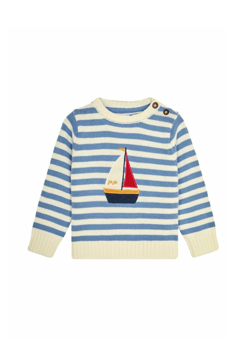 JoJo Maman Bébé NAUTICAL - REGULAR FIT - Džemperis - blue
