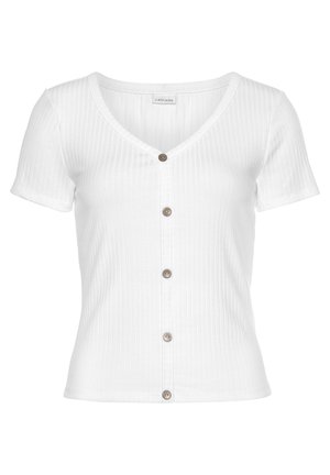 KURZARM - T-shirt basic - weiß