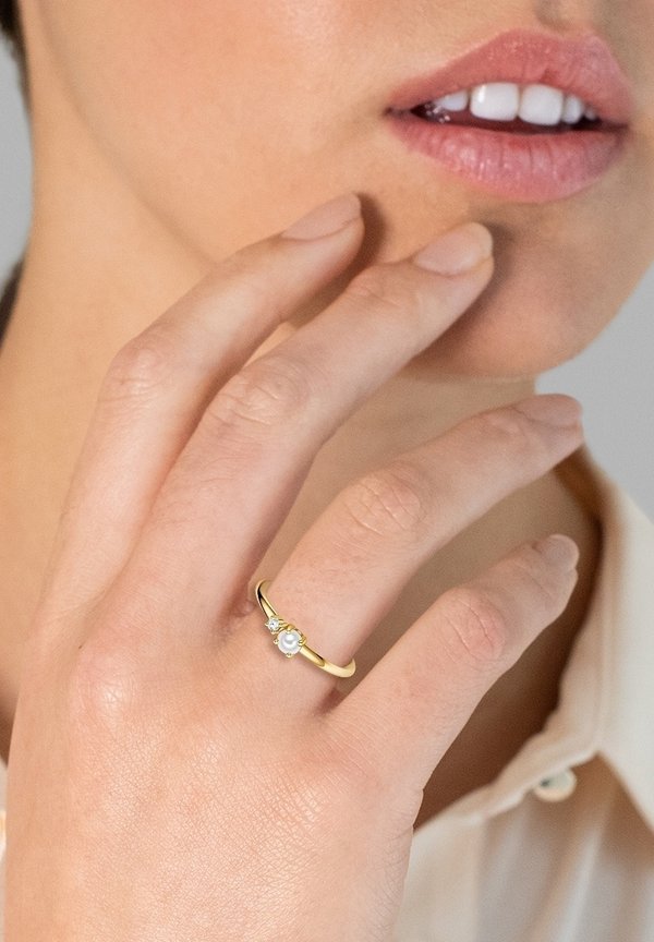 Ring - gelbgoldfarben