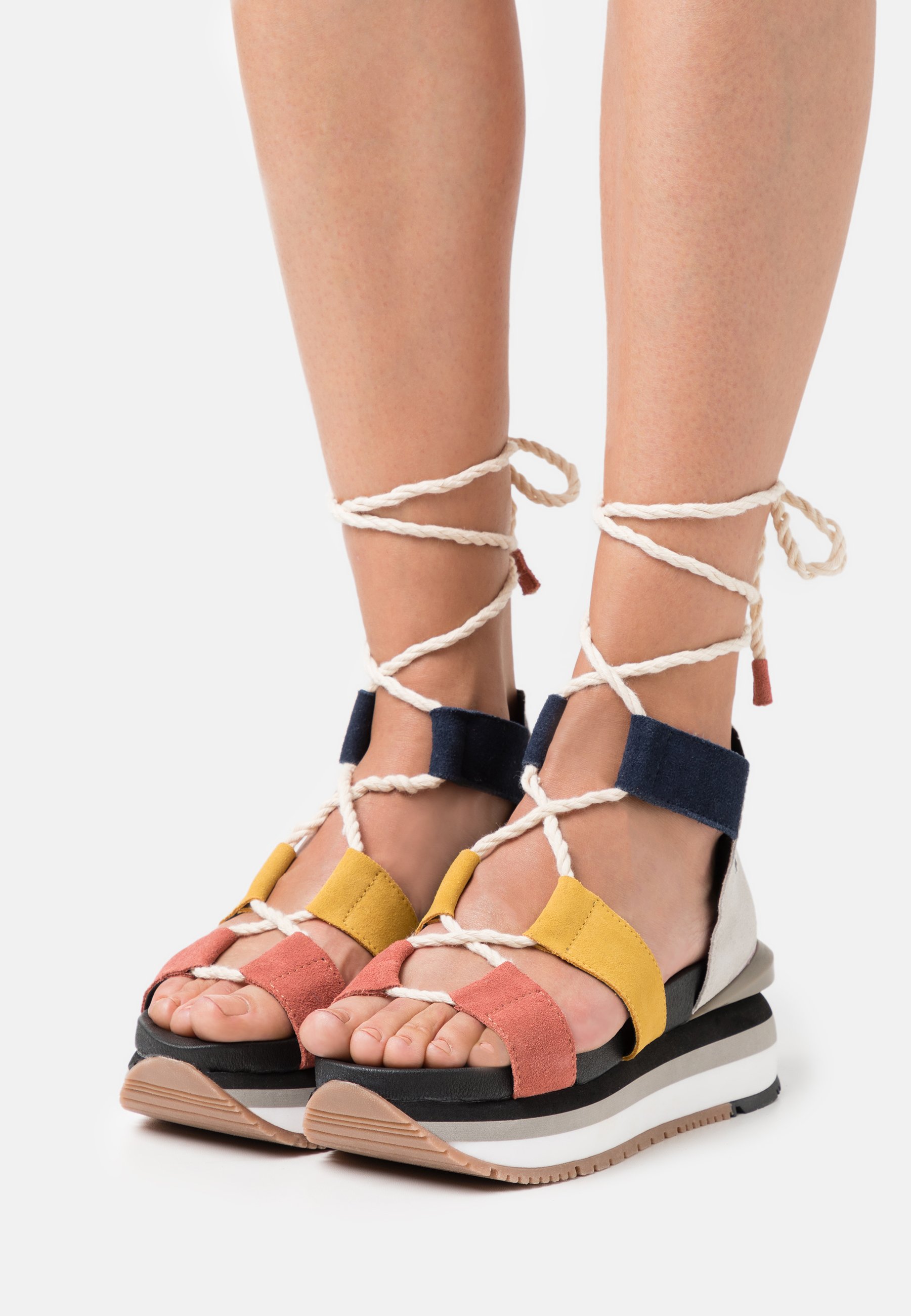 Gioseppo Sandalias con plataforma - multicolor - Zalando.es