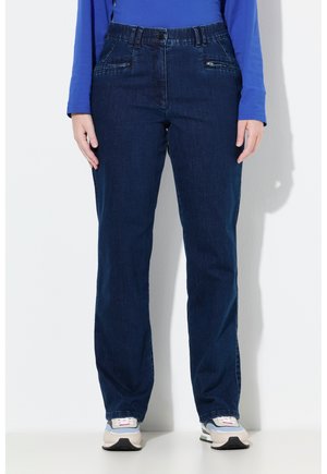 Straight leg jeans - dark blue denim