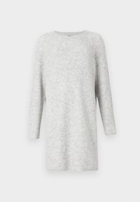 ONLCAROL DRESS - Obleka/pulover - light grey melange