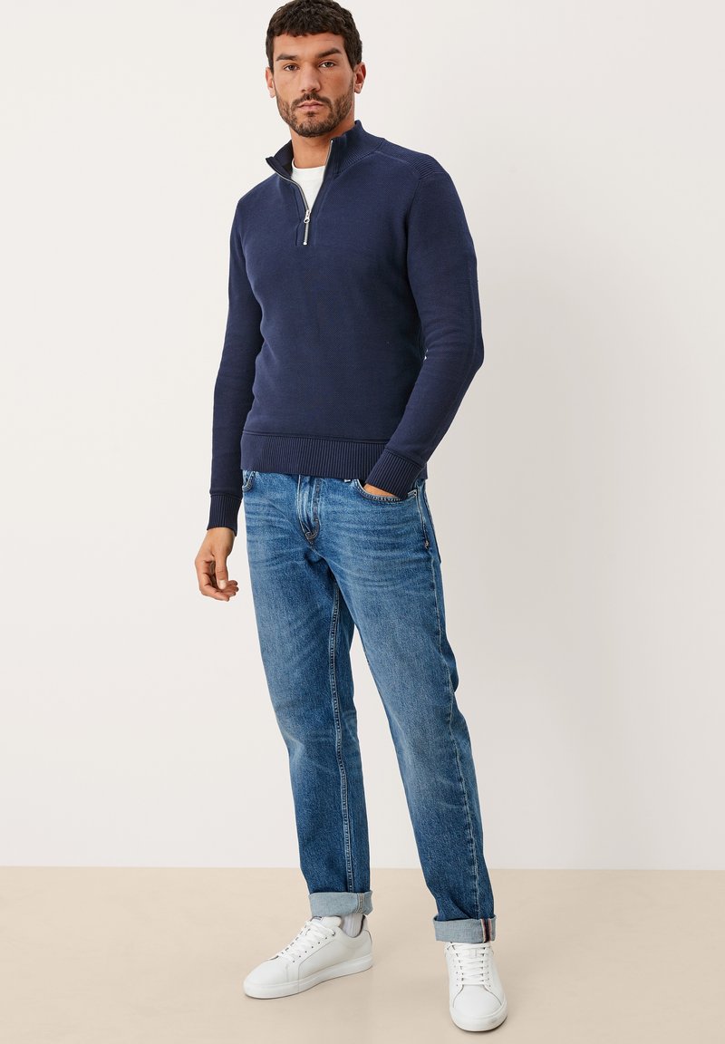 Herren Strickjacken | s.Oliver Strickpullover dark blue/dunkelblau - CN91562 Herren Strickjacken | s.Oliver Strickpullover dark blue/dunkelblau - CN91562