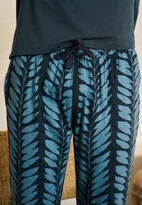 Next REGULAR FIT - SCION FLORAL SHORT SLEEVE SET - Set lenjerie de noapte - navy blue