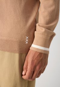 Scotch & Soda LONG SLEEVE POLO - Maglione - tannin