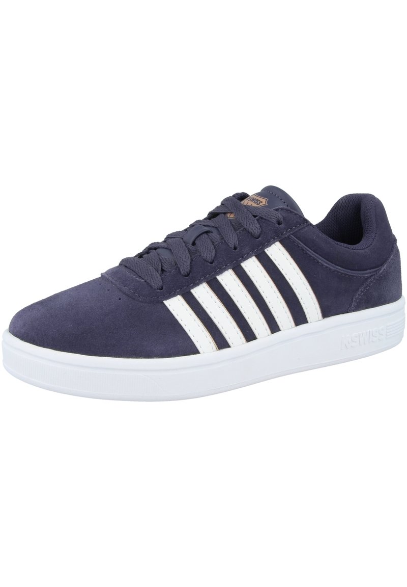 Damen Sneaker low | K-SWISS COURT CHESWICK SP SDE Sneaker low graystone-rose gold-white/blau - NT38891 Damen Sneaker low | K-SWISS COURT CHESWICK SP SDE Sneaker low graystone-rose gold-white/blau - NT38891