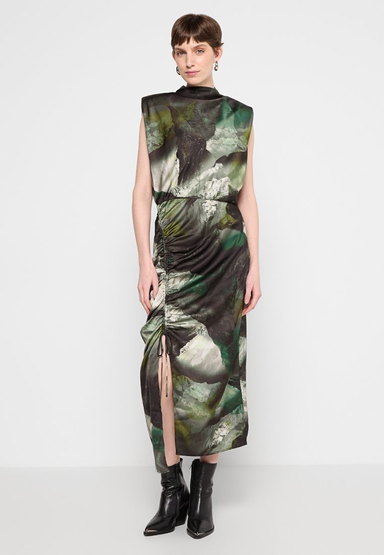 AllSaints Maxi-jurk groen AllSaints Maxi-jurk groen
