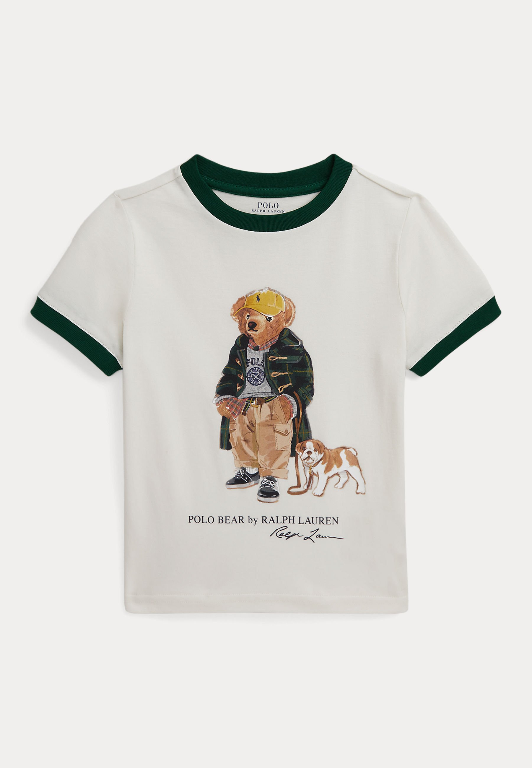 Polo Ralph Lauren POLO BEAR RINGER TEE - T-shirt estampada - nevis