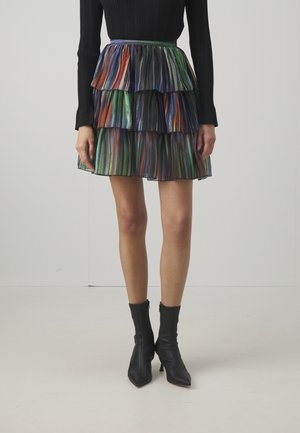 BALZE - A-line skirt - multicolor scuro