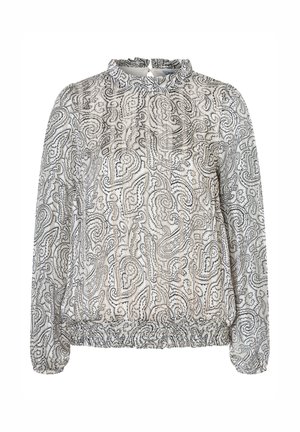 Blouse - twotone paisley