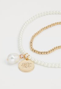 Lauren Ralph Lauren 2 ROW PENDANT - Kaelakee - gold-coloured/white