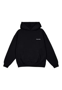 LOGO OVERSIZED  - Hoodie - washed black/white gum