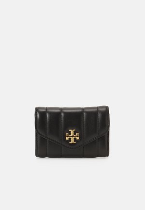 KIRA FLAP CARD CASE - Portefeuille - black/rolled gold-coloured
