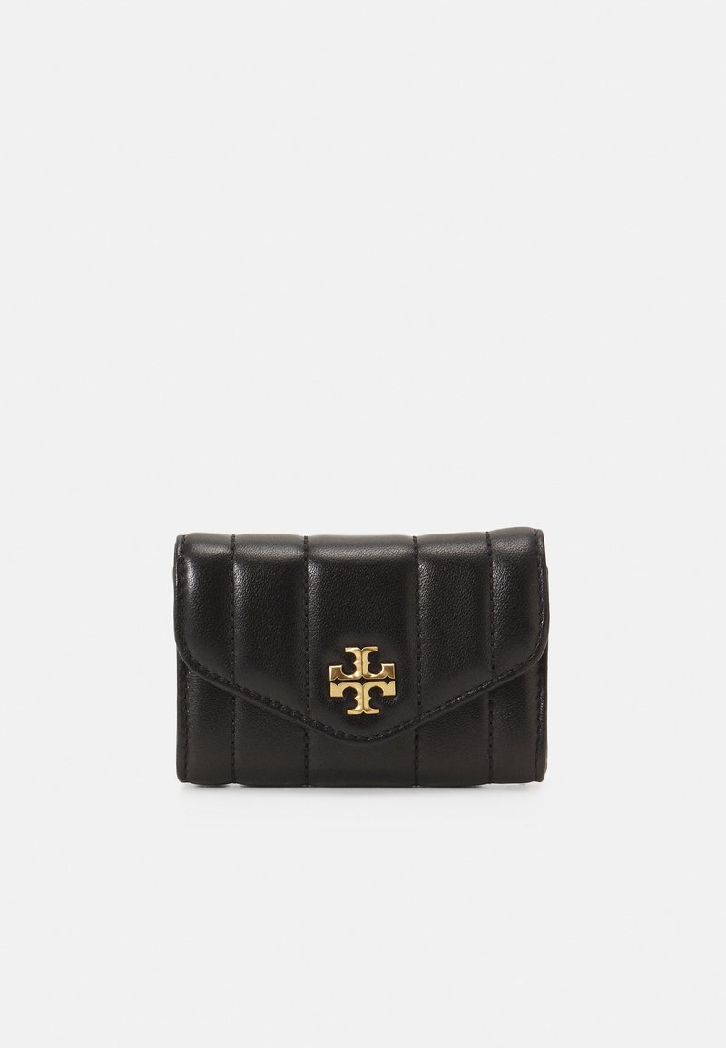 Tory Burch KIRA FLAP CARD CASE Wallet black/rolled goldcoloured