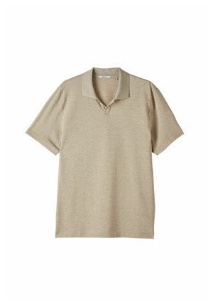 Bläck VINCENT PIQUE - Polo shirt - greige mel