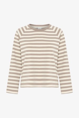 ICHI, IHITIRA - Felpa - fungi/almond milk stripe