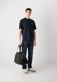 BOSS - NUMBERS - Print T-shirt - dark blue Thumbnail Image 1
