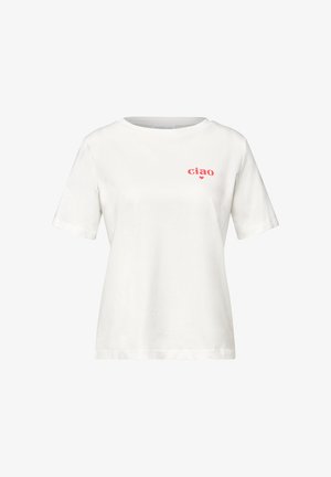 Street One Studio, BASIC T-SHIRT MIT DETAILPRINT - T-shirts print - off white