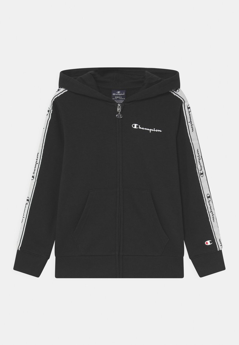 Champion tape sleeve zip hoodie Clearance