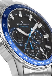 Jacques Lemans LIVERPOOL - Cronografo - steel black blue