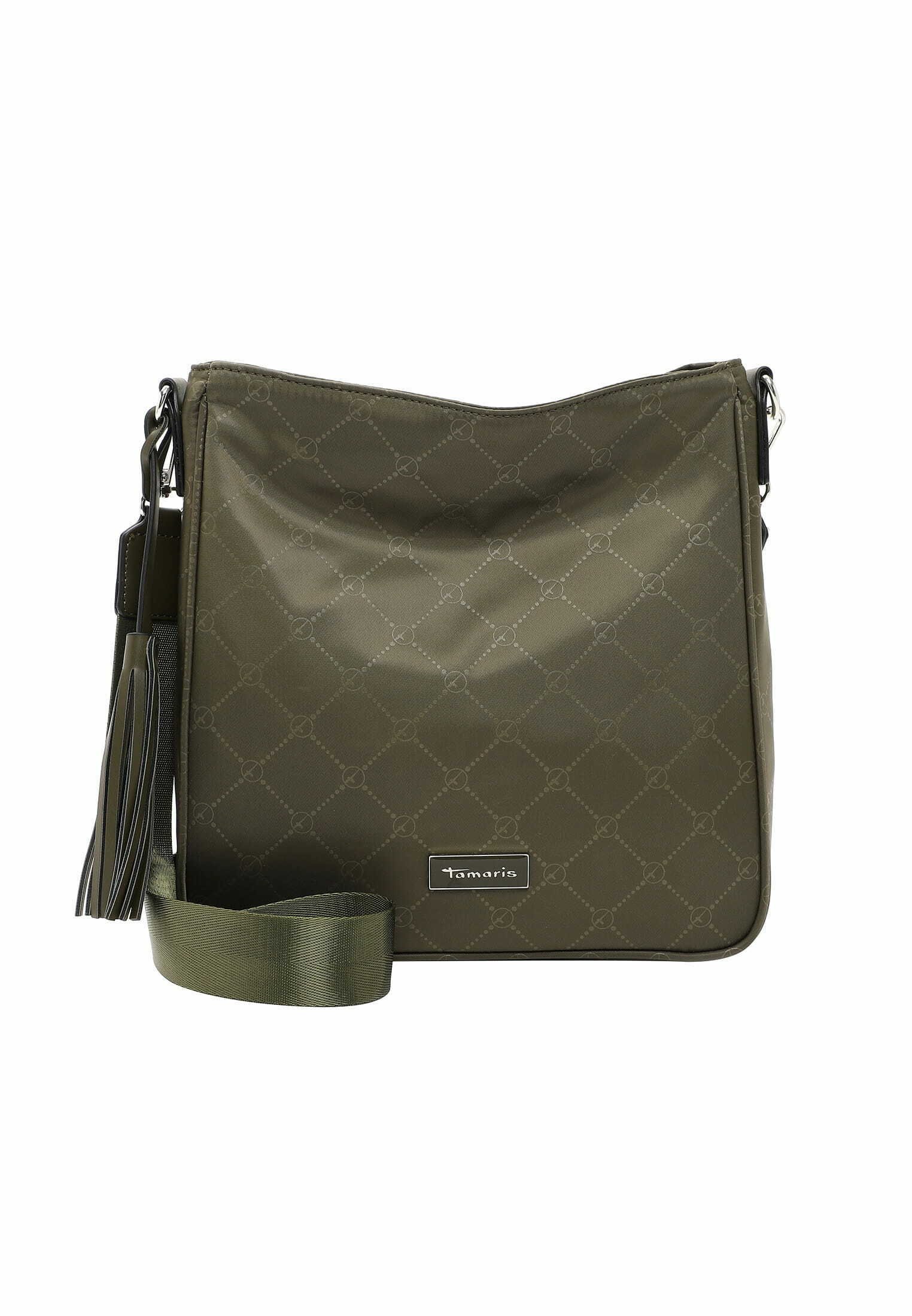 Tamaris Damen Umhängetasche Lisa – Pflegeleichtes Nylon Mit Logoprint
