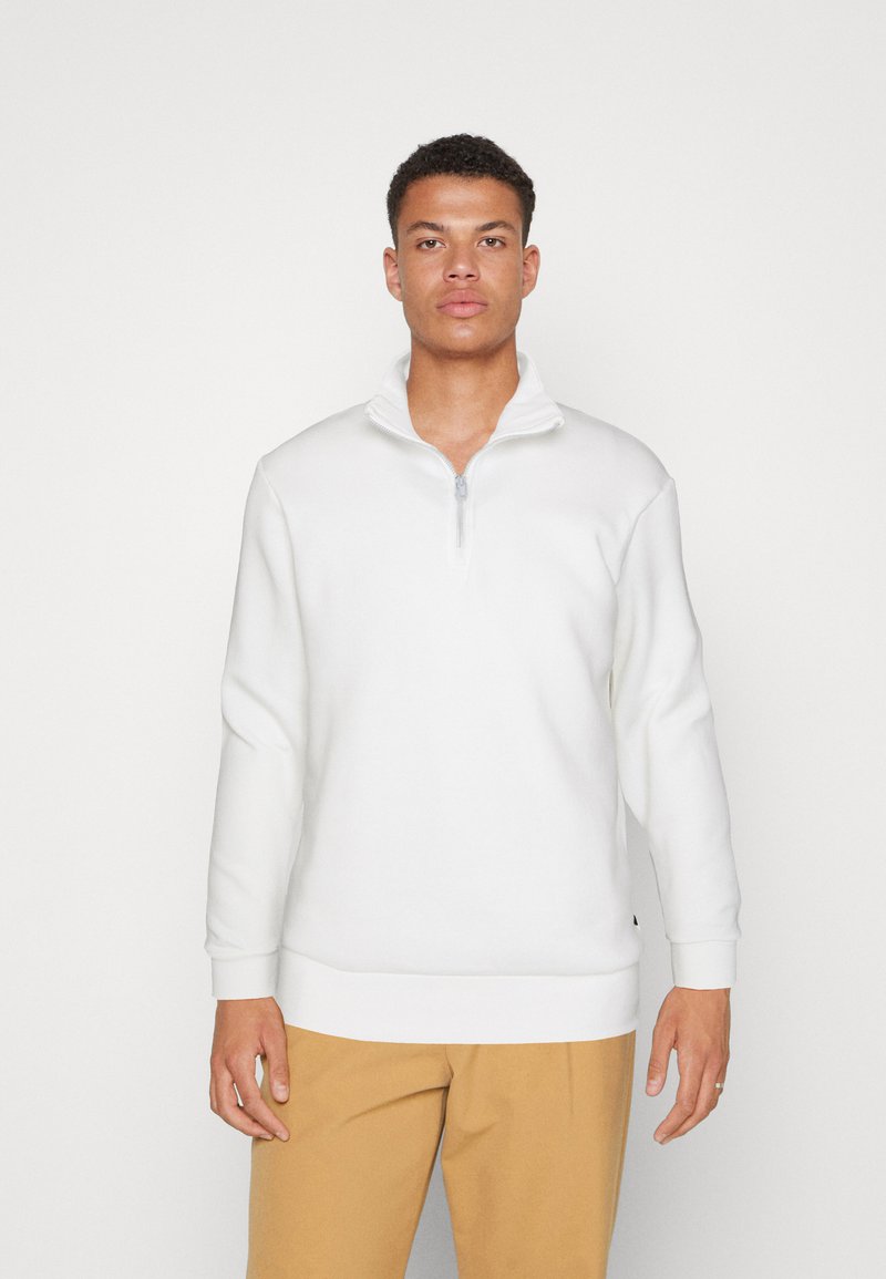 Only & Sons ONSCERES LIFE HALF ZIP - Sweatshirt - white