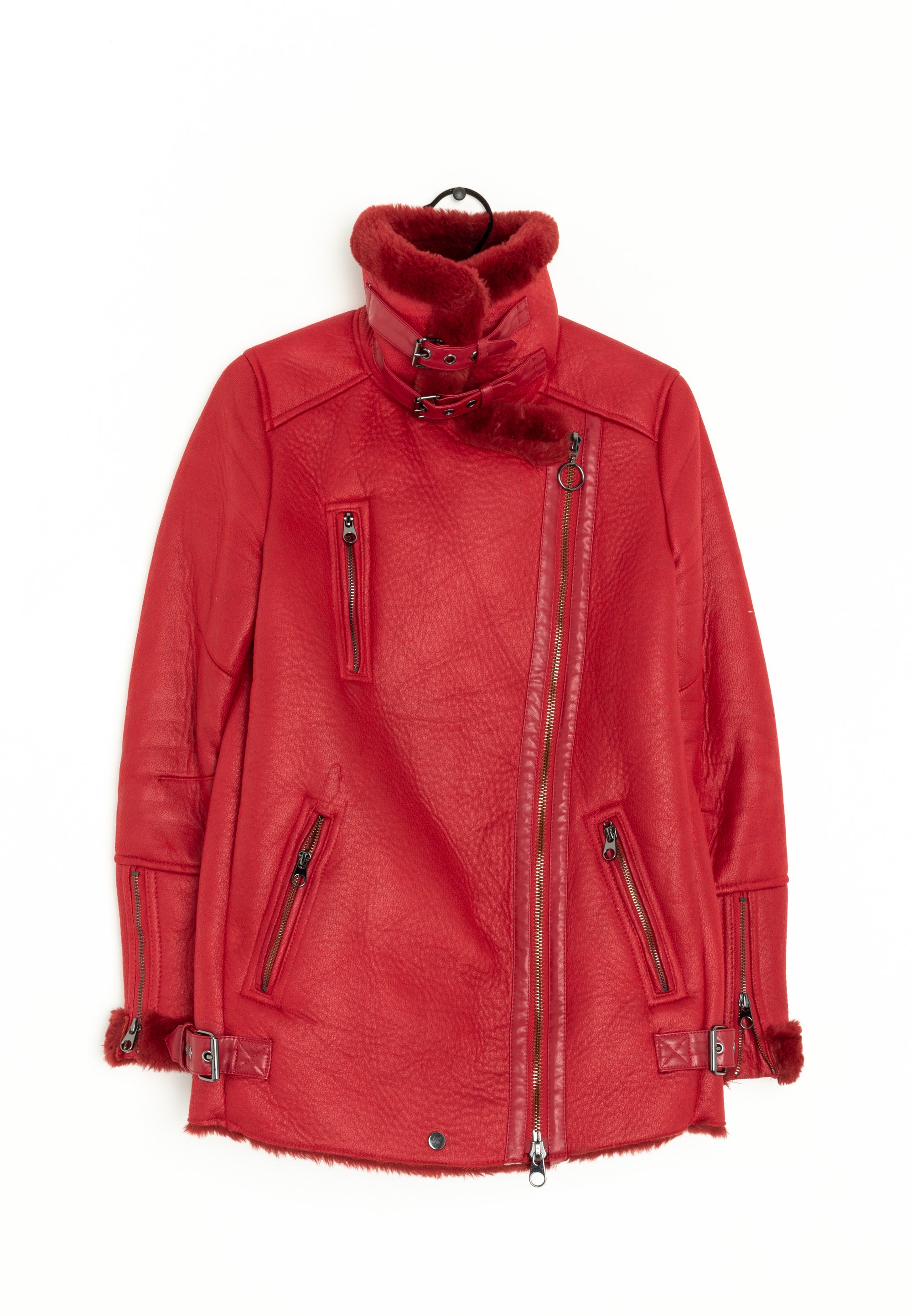 Bershka Chaqueta de invierno red/rojo (Segunda mano)