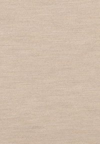 Beige gestrickter Stoff mit einer feinen, gleichmäßigen Textur und einem subtilen, konsistenten Muster im gesamten Material.