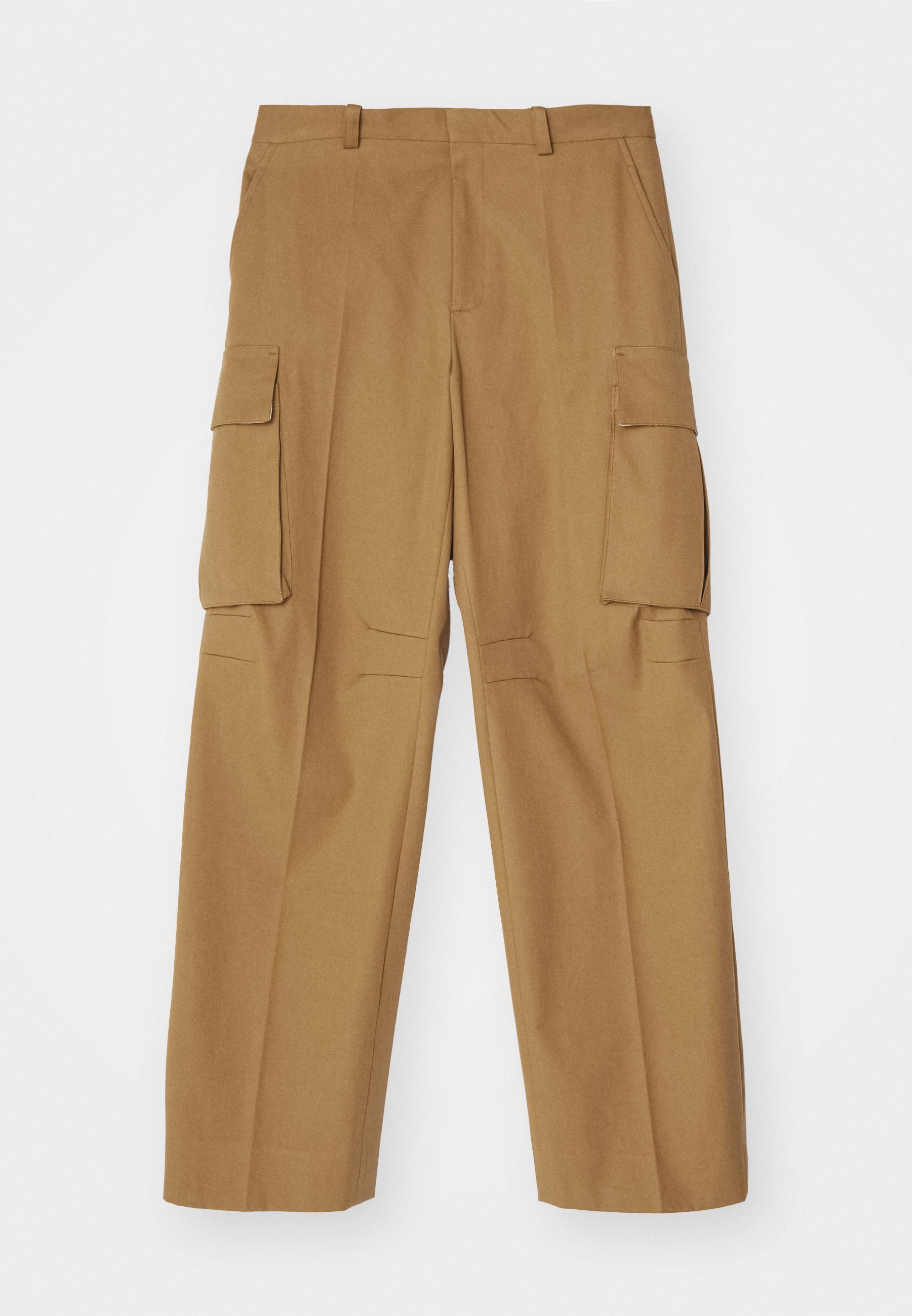 Victoria Beckham RELAXED TROUSER - Cargo trousers - tobacco