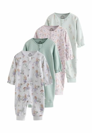 Next, TWO WAY ZIP BABY SLEEPSUITS 4 PACK - Sleep suit - lilac sage fairy mouse