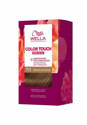 WELLA COLOR TOUCH RICH NATURALS 7/1 MEDIUM ASH BLONDE - Hårfärg - brown