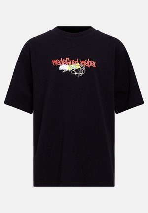 Redefined Rebel, KEATON TEE BOXY FIT - Tričko s potlačou - black