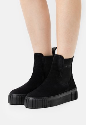 SNOWMONT - Platform ankle boots - black