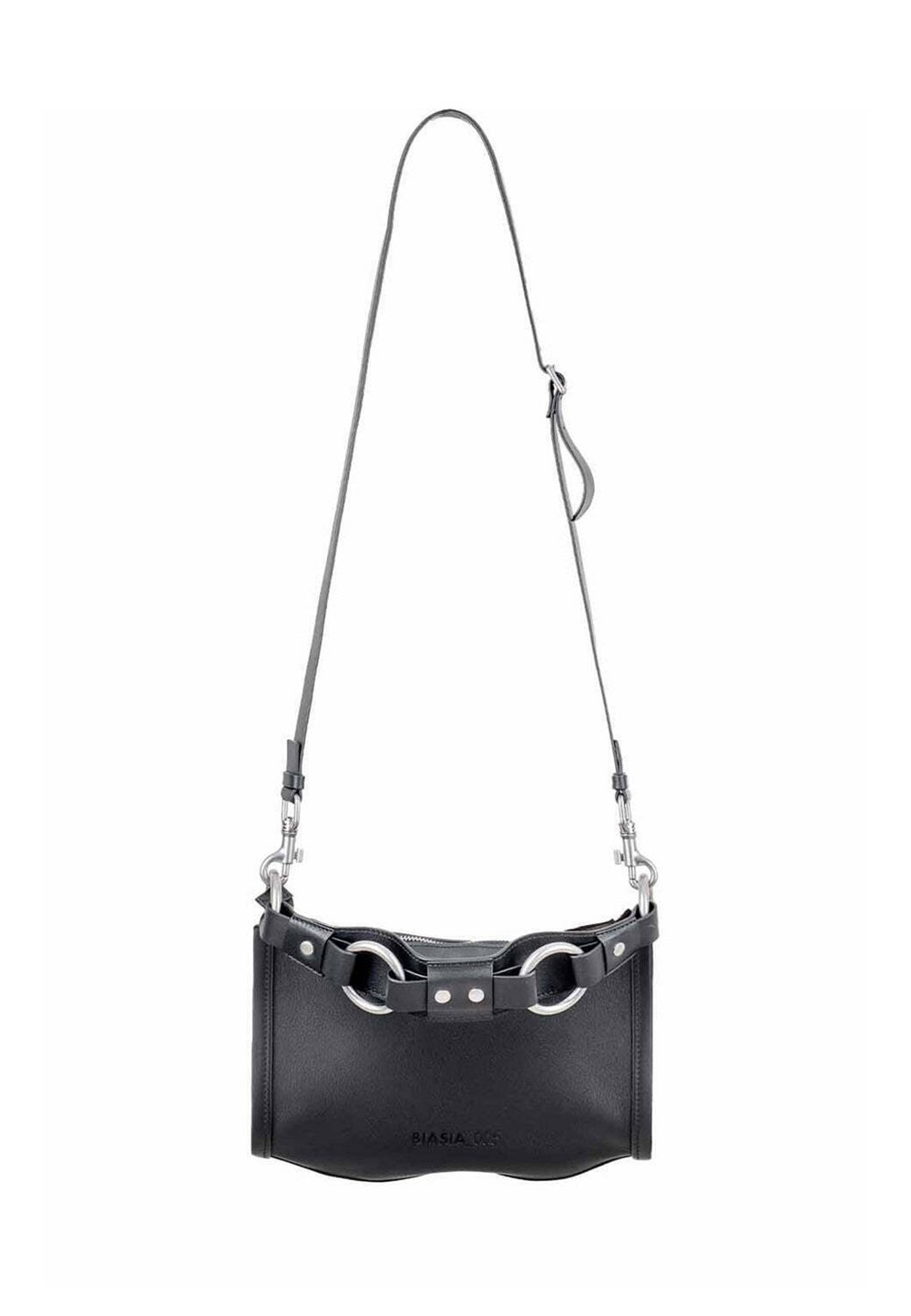 Sac à Main Francesco Biasia En Cuir Rouge - Monture Beige - Occasion