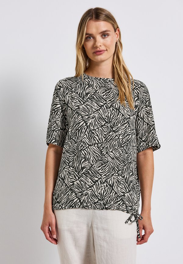 MIT TUNNELZUG - Bluse - grün