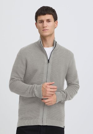 Solid SDVALENCIA - Cardigan - light grey melange