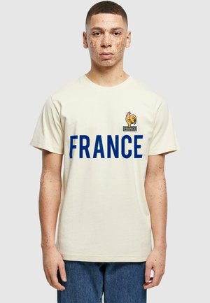 TOFFS FOOTBALL - FRANCE  - T-Shirt print - sand
