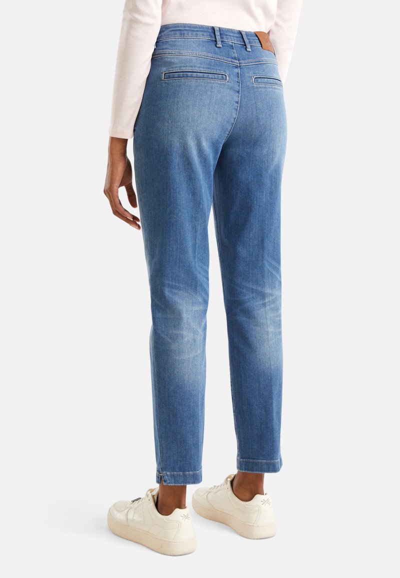 United Colors of Benetton Pantalone 4ORHDE010 Jeans, Blu Denim 902, 33 Donna