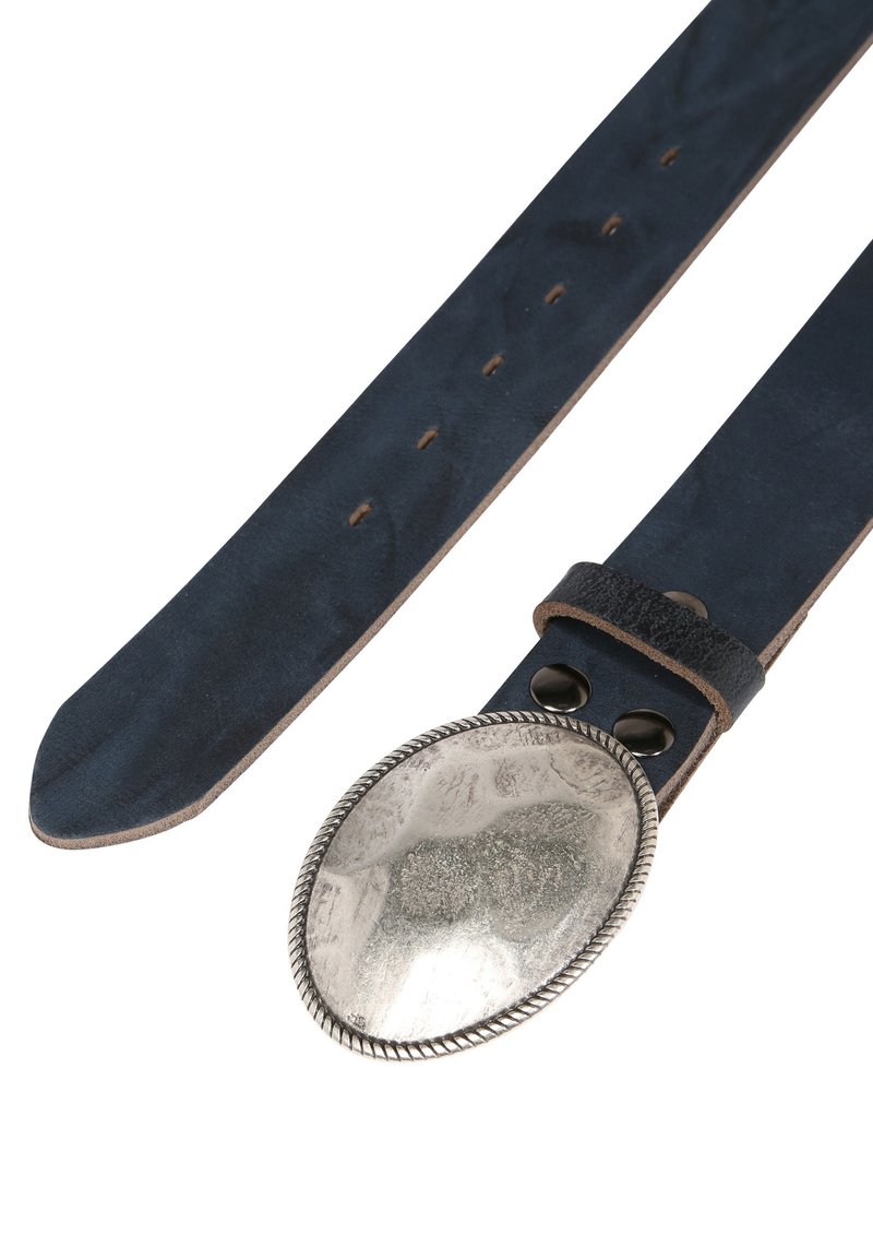Herren Gürtel klassisch | Rettungsring by Showroom 019° Gürtel blau/dunkelblau - OZ31040 Herren Gürtel klassisch | Rettungsring by Showroom 019° Gürtel blau/dunkelblau - OZ31040