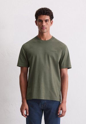 AUS SCHWEREM - T-Shirt basic - copley brown