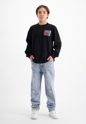 DRIBBLE  - Long sleeved top - black