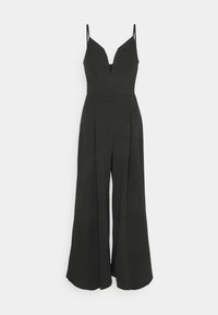 HAVANA WIDE LEG - Lühikeste varrukatega bodi - black