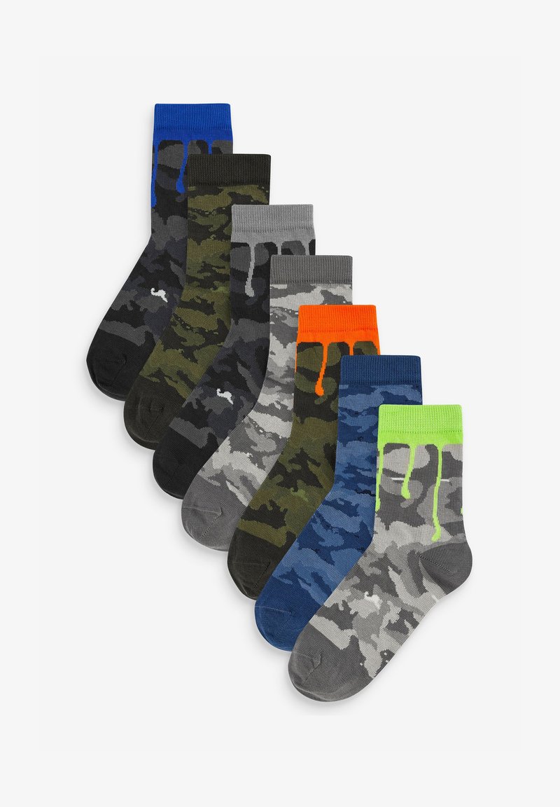 Next 7 PACK - Chaussettes - camo splat