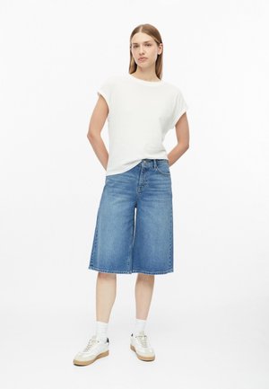 s.Oliver JEANS-HOSE SURI - Jeansshort - blau